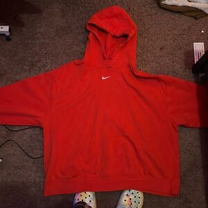 Red Nike Hoodie